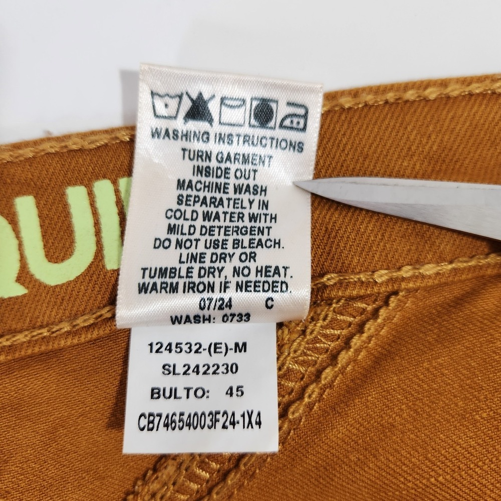 Cruel Denim Quinn Jeans Womens Sz 32 13R Gold High Rise Tapered Western Stretch - Picture 5 of 10